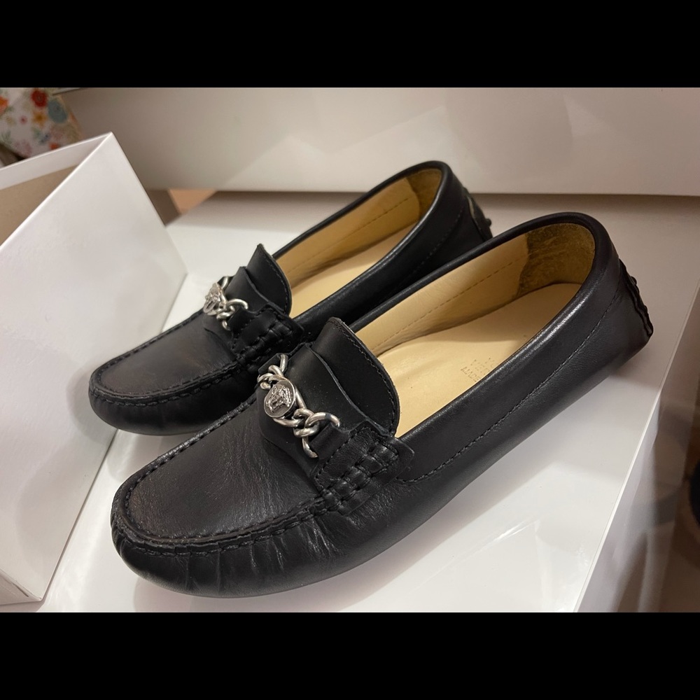 Boys Versace loafers
